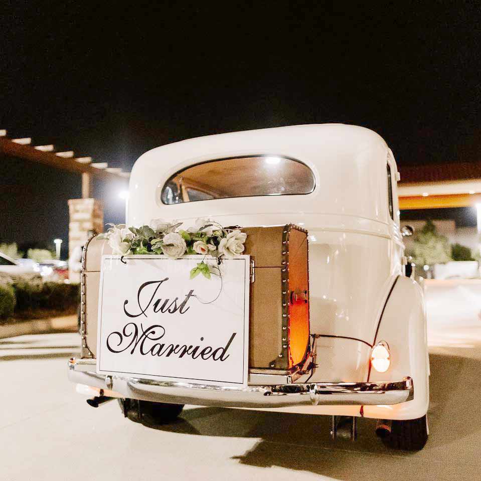 Wedding Transportation Dallas, TX Classic Car
