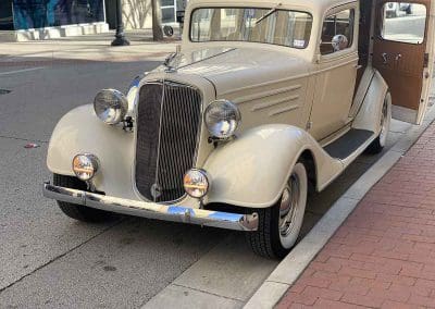 Classic Car Rental Dallas Weddings