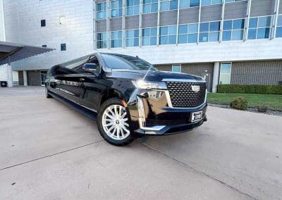 Escalade Limo Rental Black Dallas
