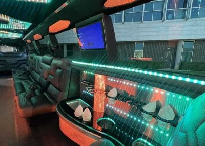 Escalade Limo Rental Black Dallas