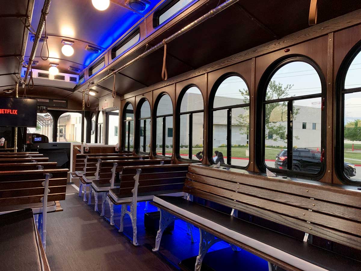 Trolley Bus Fort Worth and Dallas Trolley Bus Fort Worth and Dallas