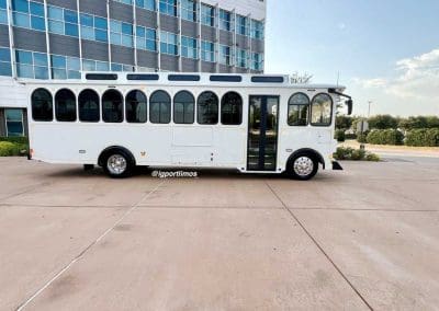 White Trolley Bus Fort Worth