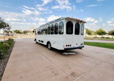 White Trolley Bus Fort Worth