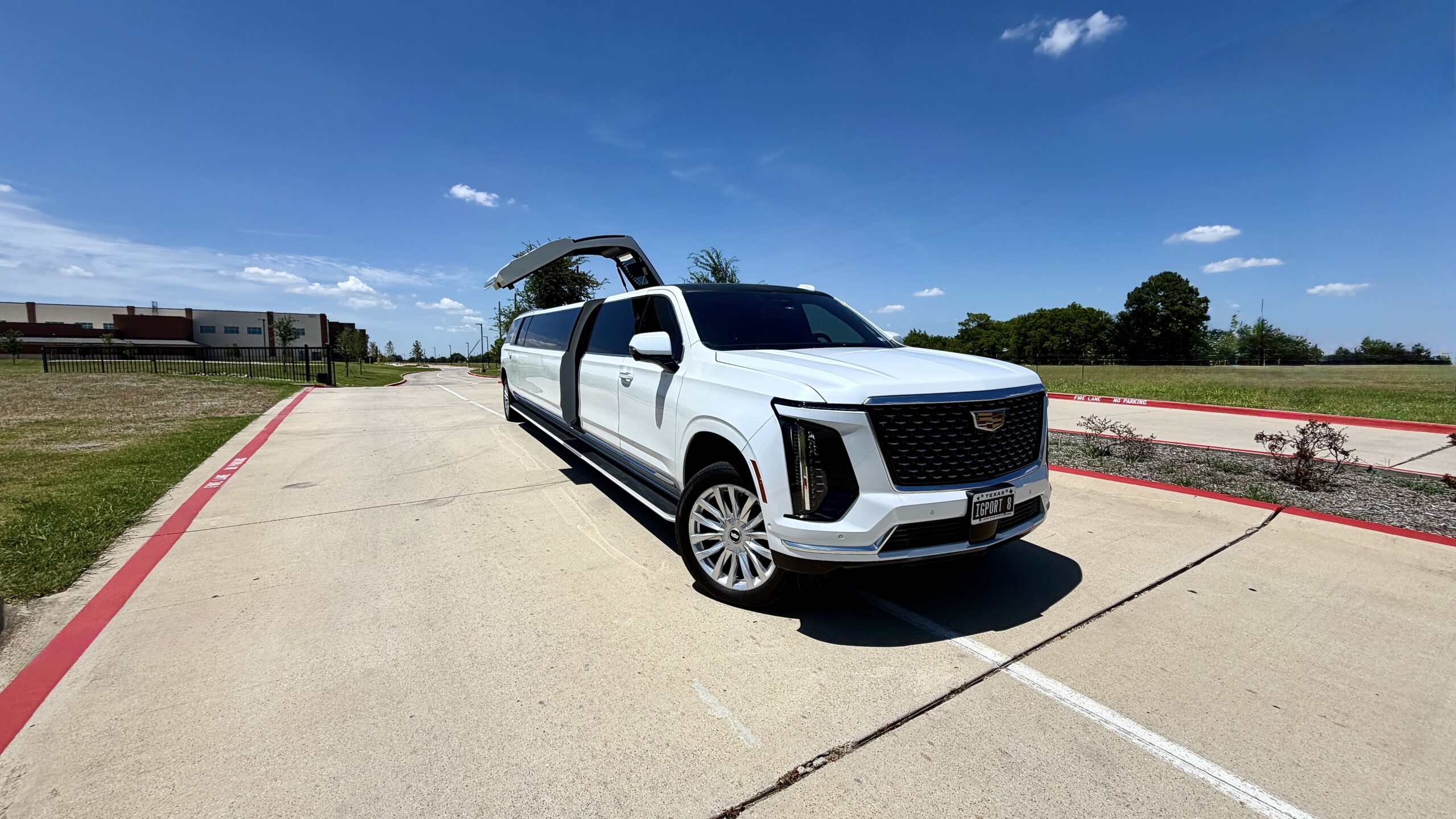 Escalade Limo Rental Black Dallas